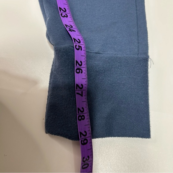 Free People Movement Sunny Skinny Cuffed Blue Sweatpants SzM - Picture 5 of 8